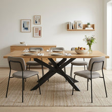 Load image into Gallery viewer, Croscen Rectangle Dining Table 240x95cm - Oak