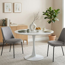 Load image into Gallery viewer, Tulesso Round Dining Table 80x75cm - Snow White