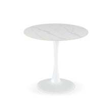 Load image into Gallery viewer, Tulesso Round Dining Table 80x75cm - Snow White