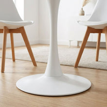 Load image into Gallery viewer, Tulesso Round Dining Table 80x75cm - Snow White