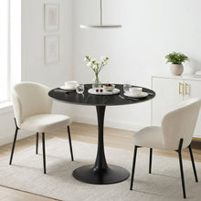 Load image into Gallery viewer, Tulesso Round Dining Table 80x75cm - Golden Black