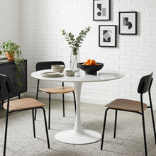 Load image into Gallery viewer, Tulesso Round Dining Table 90x75cm - Snow White