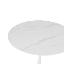 Load image into Gallery viewer, Tulesso Round Dining Table 90x75cm - Snow White