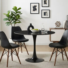 Load image into Gallery viewer, Tulesso Round Dining Table 90x75cm - Golden Black
