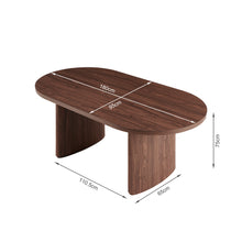 Load image into Gallery viewer, Arvola Rectangle Dining Table 180x95cm - Walnut