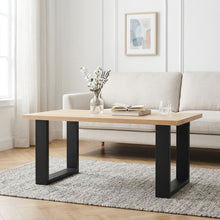 Load image into Gallery viewer, Varex Box Shape Metal Coffee Table Legs 30x40cm - Set of 2