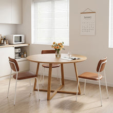Load image into Gallery viewer, Crastin Round Dining Table 120x75cm - Oak