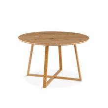 Load image into Gallery viewer, Crastin Round Dining Table 120x75cm - Oak