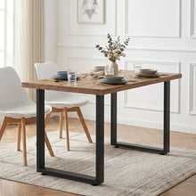 Load image into Gallery viewer, Varex Box Shape Metal Dining Table Legs 50x72.5cm - Set of 2