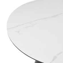 Load image into Gallery viewer, Consera 120cm Ceramic Round Dining Table - White