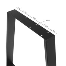 Load image into Gallery viewer, Varex Trapezoid Metal Dining Table Legs 45/67x72.5cm - Set of 2