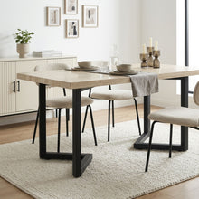Load image into Gallery viewer, Varex V-Shape Metal Dining Table Legs 50/70x72.5cm - Set of 2
