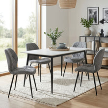 Load image into Gallery viewer, Nori Fabric Dining Chair - Set Of 4 - Grey