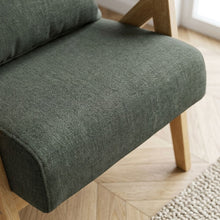 Load image into Gallery viewer, Aalto Velvet Armchair - Dark Green