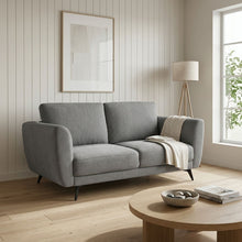 Load image into Gallery viewer, Rivel Chenille 2 Seater Sofa - Ash Grey