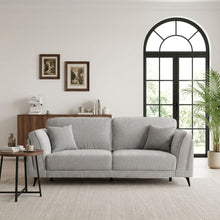 Load image into Gallery viewer, Brulo Linen 3 Seater Sofa - Light Grey