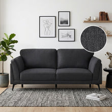 Load image into Gallery viewer, Brulo Linen 3 Seater Sofa - Dark Grey