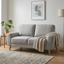 Load image into Gallery viewer, Suki Linen 2 Seater Sofa - Grey