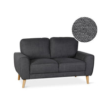 Load image into Gallery viewer, Suki Linen 2 Seater Sofa - Dark Grey