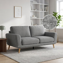 Load image into Gallery viewer, Tova Chenille 3 Seater Sofa - Ash Grey