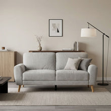 Load image into Gallery viewer, Suki Linen 3 Seater Sofa - Grey