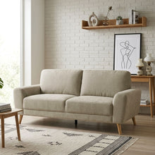 Load image into Gallery viewer, Suki Linen 3 Seater Sofa - Beige