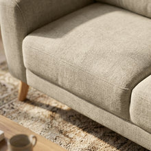 Load image into Gallery viewer, Suki Linen 3 Seater Sofa - Beige