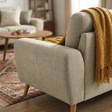 Load image into Gallery viewer, Suki Linen 3 Seater Sofa - Beige