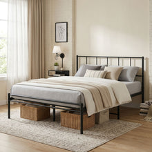 Load image into Gallery viewer, Sophia Queen Metal Bed Frame - Black