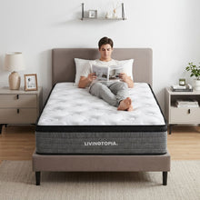 Load image into Gallery viewer, LivingTopia Hybrid Pro Single Mattress