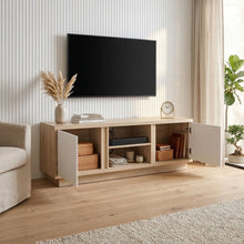 Load image into Gallery viewer, Thames 1.5m Entertainment Unit - Oak + White