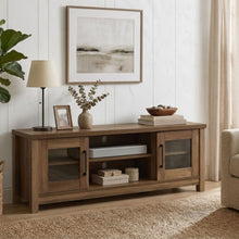 Load image into Gallery viewer, Georgie 1.5m Entertainment Unit - Knotty Oak
