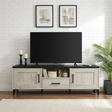 Load image into Gallery viewer, Scottie 1.5m Entertainment Unit - White Oak + Black