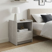 Load image into Gallery viewer, Ashton Bedside Table - Grey Oak