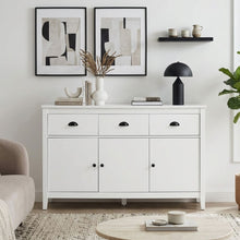 Load image into Gallery viewer, Congo Sideboard Buffet Table - White