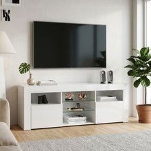 Load image into Gallery viewer, Atka 1.45m LED Entertainment Unit - White