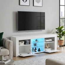 Load image into Gallery viewer, Atka 1.45m LED Entertainment Unit - White