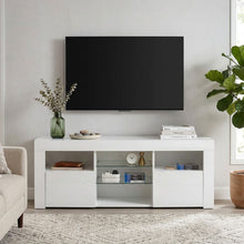 Load image into Gallery viewer, Atka 1.45m LED Entertainment Unit - White