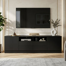Load image into Gallery viewer, Antler 1.8m Entertainment Unit - Black