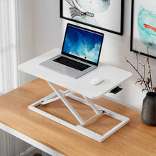 Load image into Gallery viewer, Sit-Stand Desk Converter - White