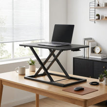 Load image into Gallery viewer, Sit-Stand Desk Converter - Black