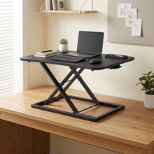 Load image into Gallery viewer, Sit-Stand Desk Converter - Black