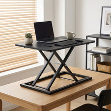Load image into Gallery viewer, Sit-Stand Desk Converter - Black