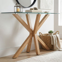 Load image into Gallery viewer, Stelvia Console Table 120x40cm - Light Oak