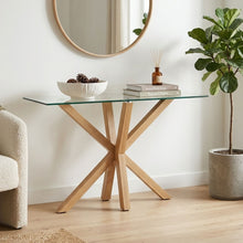 Load image into Gallery viewer, Stelvia Console Table 120x40cm - Light Oak