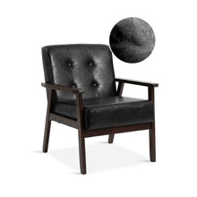 Load image into Gallery viewer, Ronan PU Armchair - Black