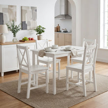 Load image into Gallery viewer, Chloe 5 Piece Dining Set - White