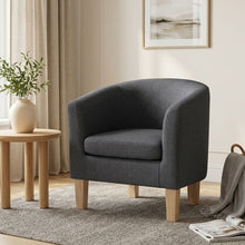 Load image into Gallery viewer, Ryan Tub Armchair - Dark Grey