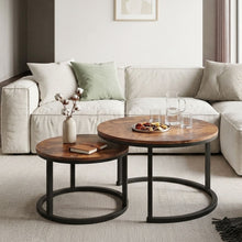 Load image into Gallery viewer, Buir Nesting Coffee Table - Set of 2 - Light Cherry