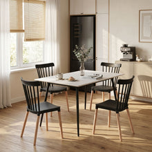 Load image into Gallery viewer, Cooper Dining Chair - Set of 4 - Black + Oak